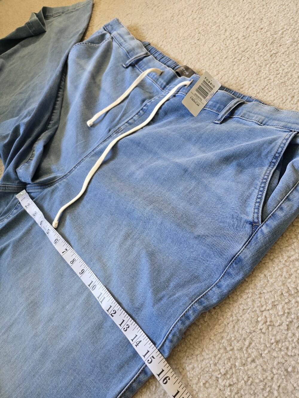 NWT Torrid 5X Weekend Wide Leg Mid-Rise Jean 5R Regular - Picture 9 of 16